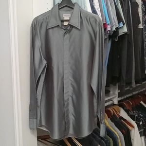 Versace Classic Mens 100 percent silk button up
